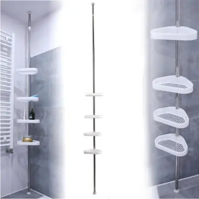 ZAC WHITE Vannas istabas teleskopiskais...