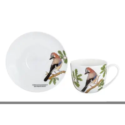 Filiżanka 300ml+spodek 15cm Sójka