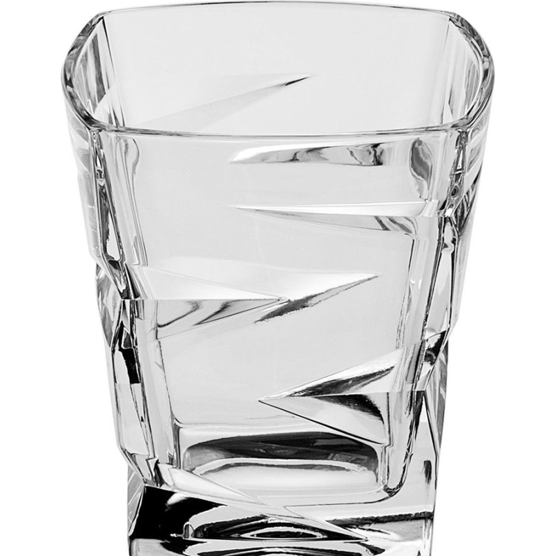 BOHEMIA ZIG ZAG Komplet 6 szklanek 300ml whisky