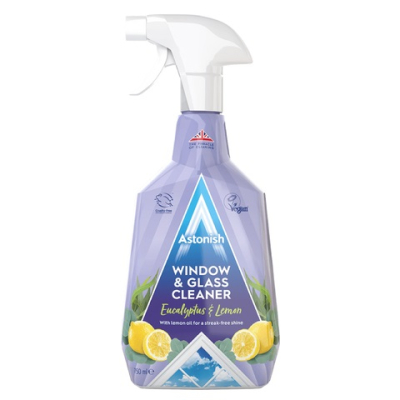 Window cleaner ASTONISH WINDOW&GLASS, 750 ml