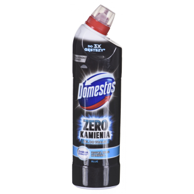 Płyn do WC DOMESTOS ZERO, niebieski, 750 ml