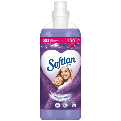 Wasverzachter SOFTLAN Traumfrisch, paars, 1 l, 45 wasbeurten