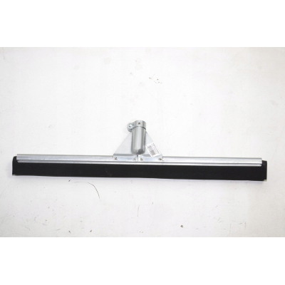 Vloertrekker CLINN, verzinkt staal, zwart rubber, 60 cm