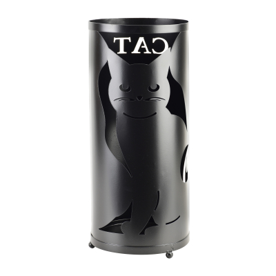 Umbrella stand CEDRIC BLACK, 20 x 20 x 45 cm