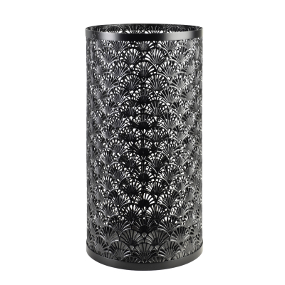 Umbrella Stand CEDRIC BLACK, 23 x 23 x 45.5 cm