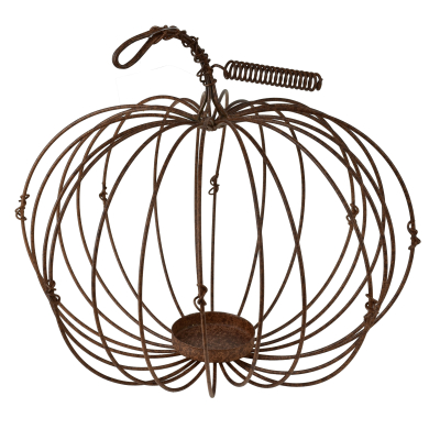 Lampion dynia HAZEL, figura metalowa, 27 x 27 x...