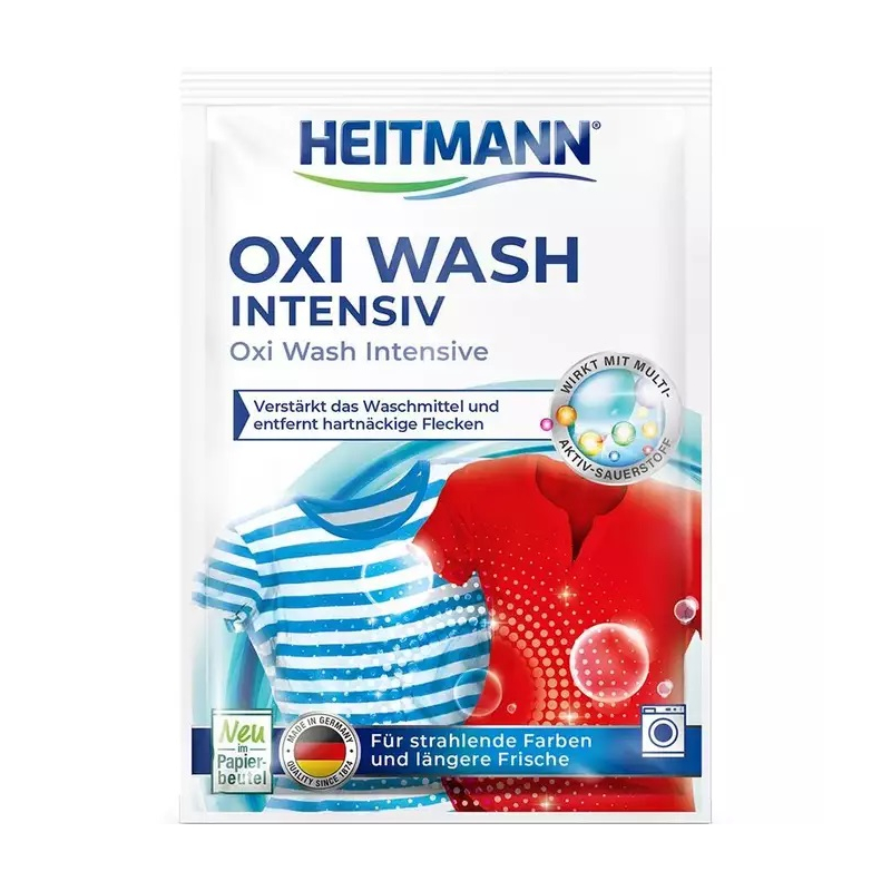 HEITMANN OXI Wash Intesiv 50g Odplamiacz saszetka