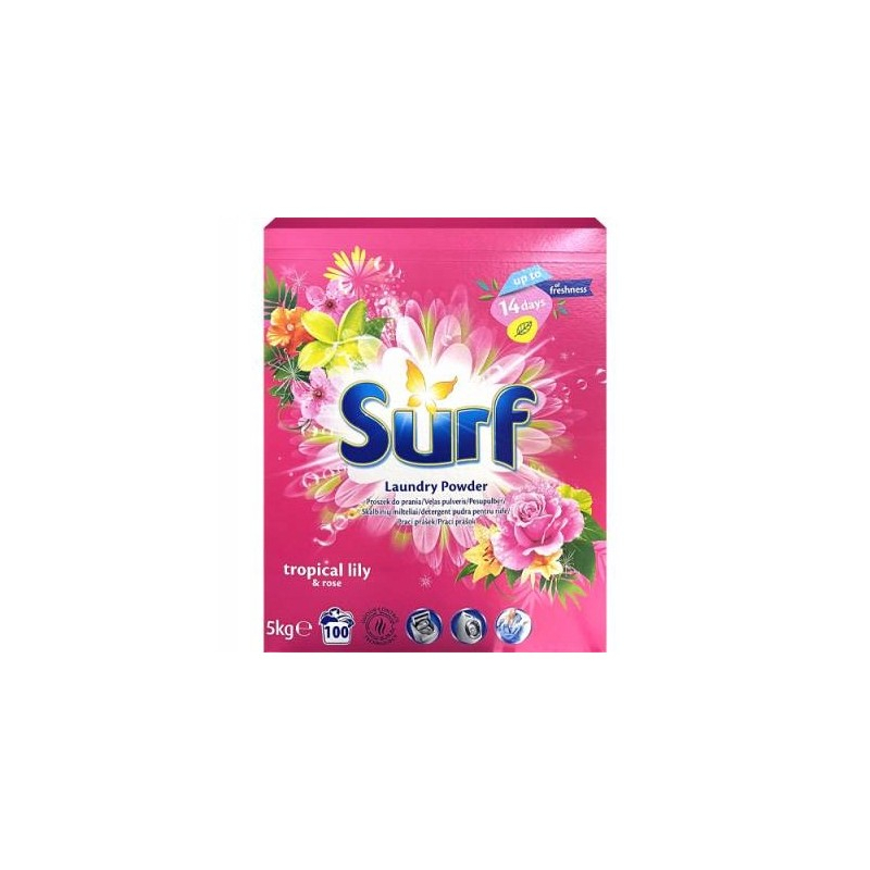 SURF proszek do prania 5kg Tropikal Lilly 100p