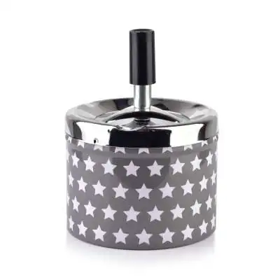 ASHLEY Popielniczka 9,3xh12cm gwiazdki