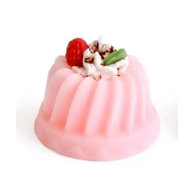 PYCHOTKA svíčka 6x4,5cm parafínová růžová