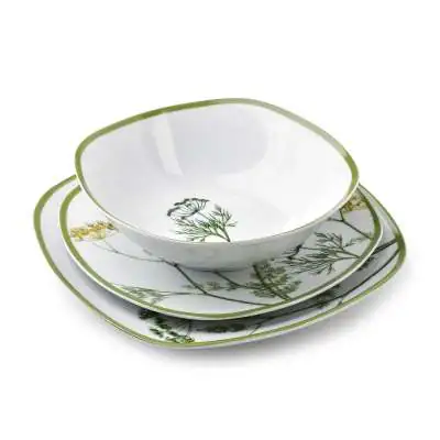 VILLAGE DILL Jídelní sada 18 kusů