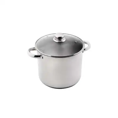 Hrnec rovný 20L 34x24cm skleněná poklice indukce