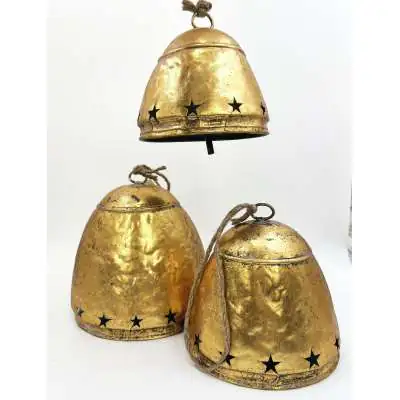 Metal bell 16x16x15cm