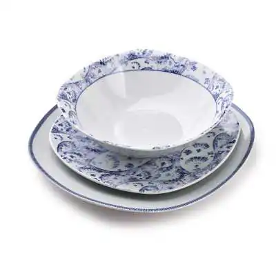 BLAUW JAIPUR Diner set 18 items