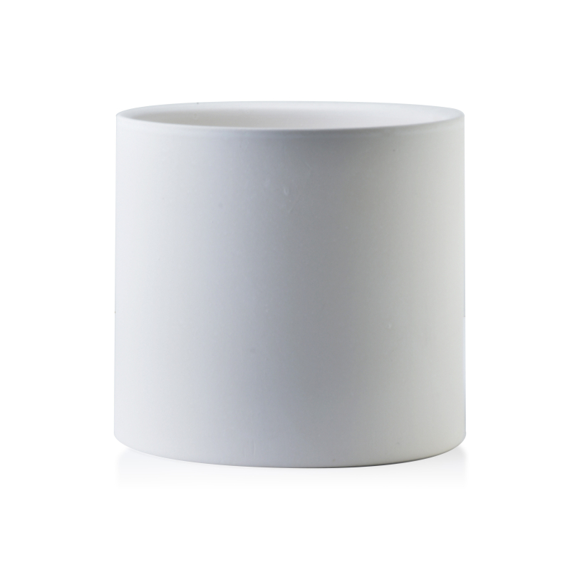 AVA Osłonka ceramiczna biała 12,5xh11,7cm