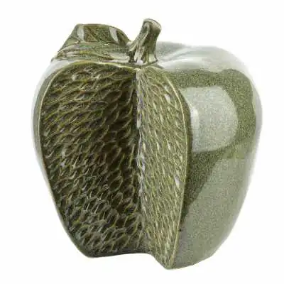SAGGIO APPLE figūra 17x9x17cm zaļš