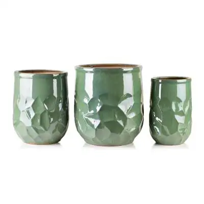 NEVA GREEN Komplet 3 doniczek...