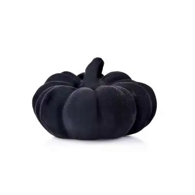 MAVE Figura dynia welur czarny 17xh10cm AW25