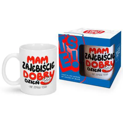 THATS LIFE 300ml GOOD DAY puodelis