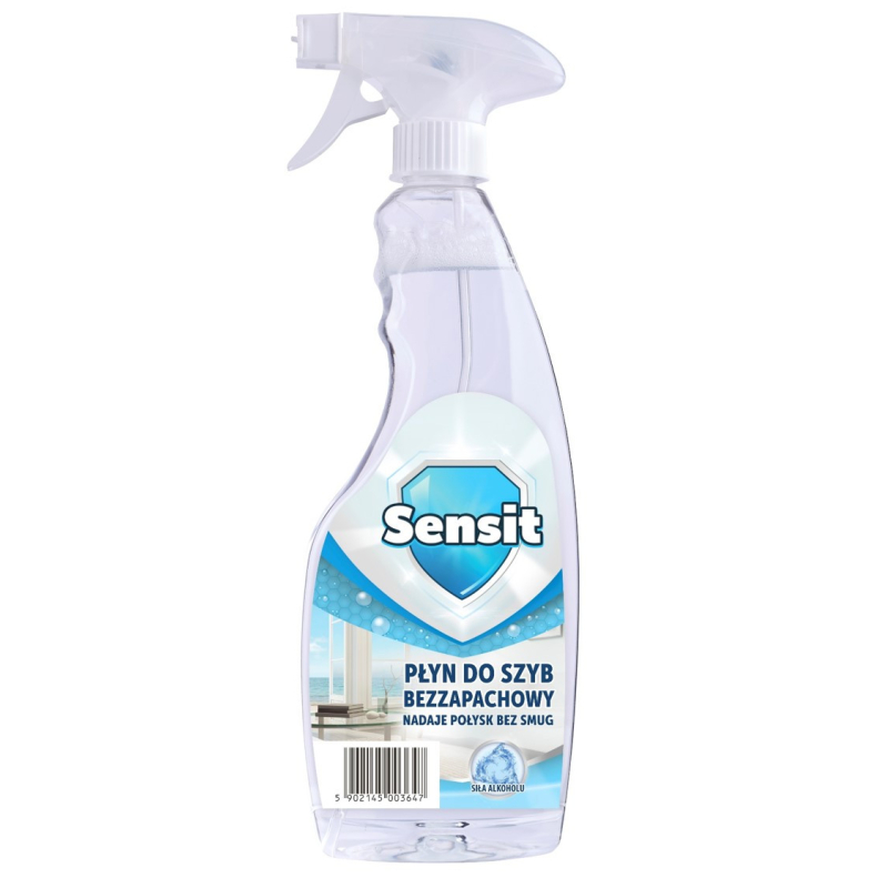 SENSIT PL Spray do szyb bezzapachowy 500ml