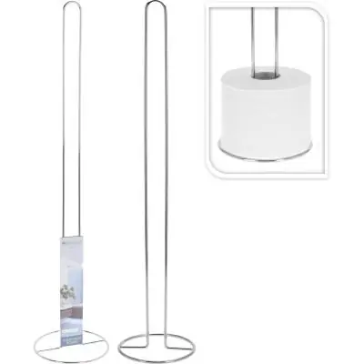 STOJAK NA PAPIER TOALETOWY CHROM